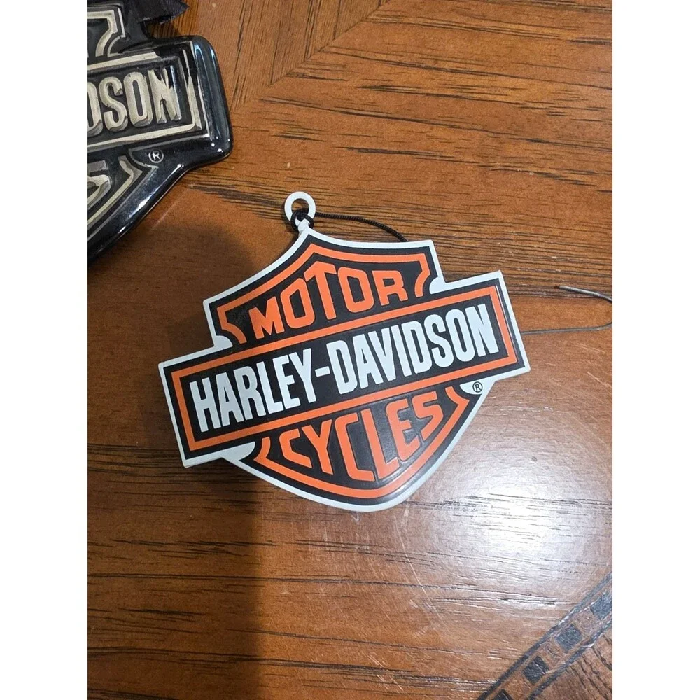 Lot of 5 Harley Davidson Ornaments VTG